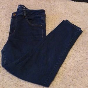 AE Dark Wash Skinny Jeans